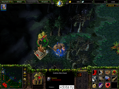 Warcraft III: The Frozen Throne - DotA. о 6.60