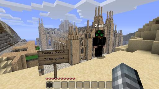 Minecraft - Piazza del Duomo, Миланский собор