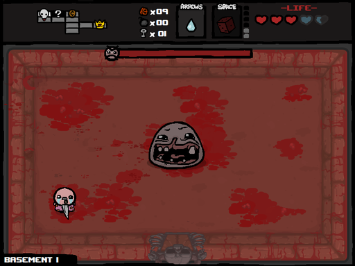 Binding of Isaac, The - Bosses in Basement