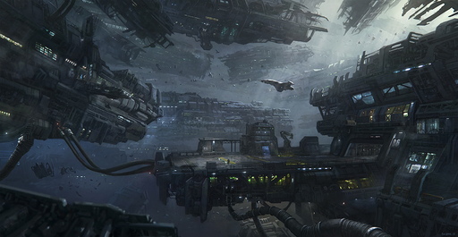 Star Citizen - Star Citizen / Squadron 42. The Vault. Локации. Cathcart Spider, Sol Earth Moscow, Terra