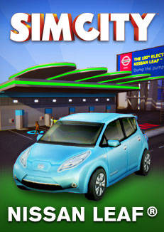 Цифровая дистрибуция - SimCity DLC NISSAN LEAF Origin бесплатно