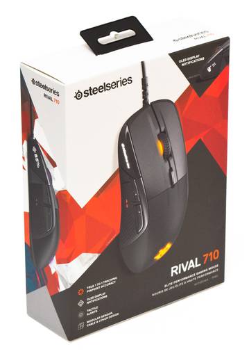 Игровое железо - Мышь SteelSeries Rival 710 (и OLED-дисплей)